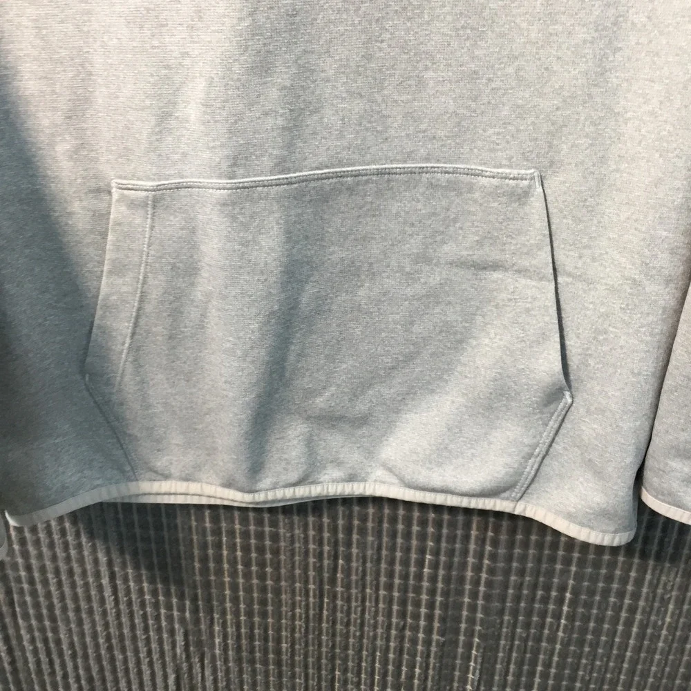 The North Face Mens XL Half Dome Pullover Hoodie Gray Logo Fleece